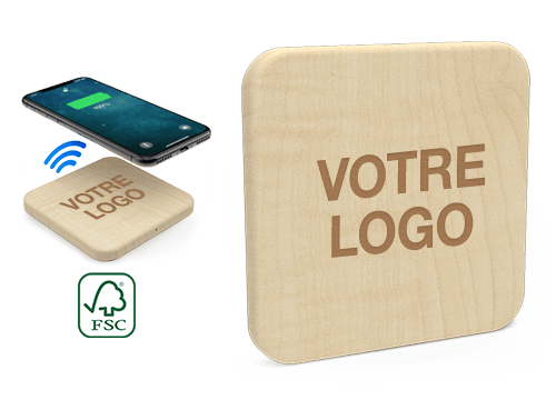 Forest - Chargeur Sans Fil Goodies Personnalisé Forest - Chargeur Sans Fil Goodies Personnalisé