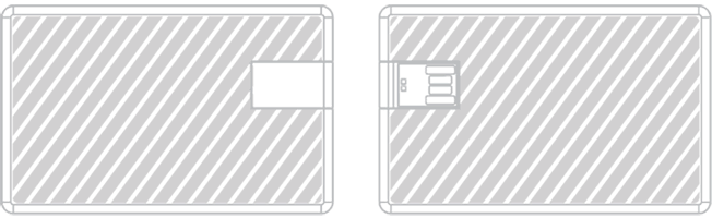 Carte USB Sérigraphie