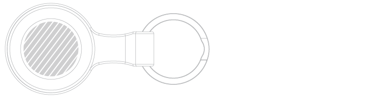 Étui pour AirTag Sérigraphie Étui pour AirTag Sérigraphie