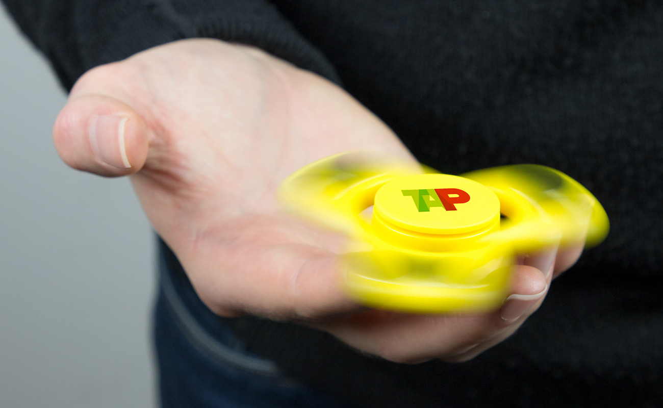 Cosmic - Hand Spinner avec Logo gallery thumbnail