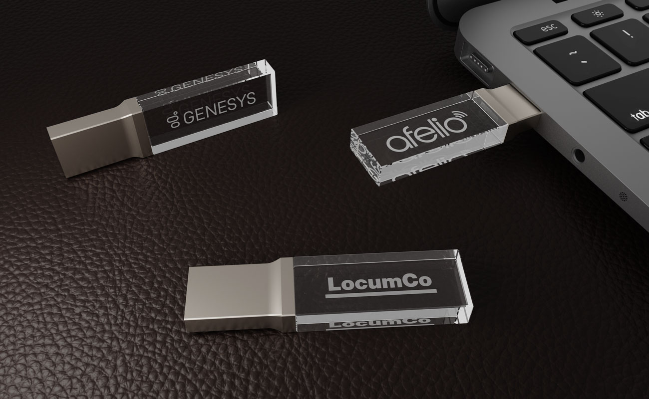Clé USB Crystal