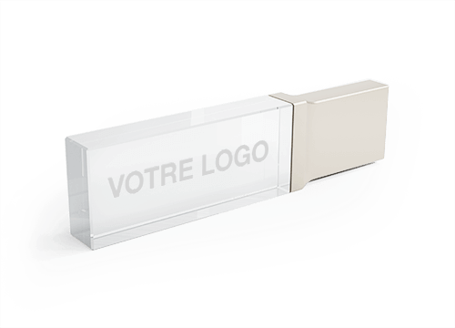 Crystal - Cle USB Personnalisable