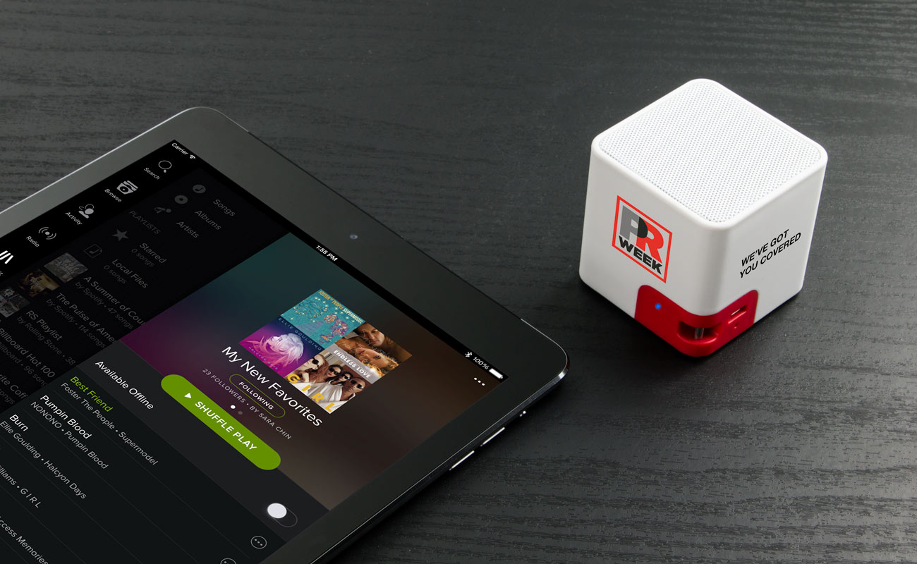 Cube - Enceinte Bluetooth Personnalisée gallery thumbnail