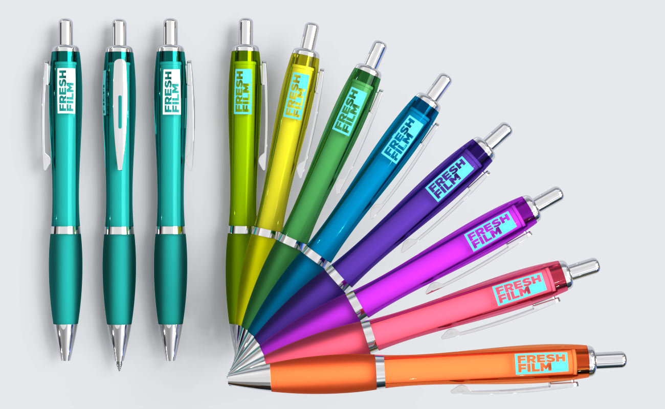 Curve - Stylos personnalisés avec logo gallery thumbnail