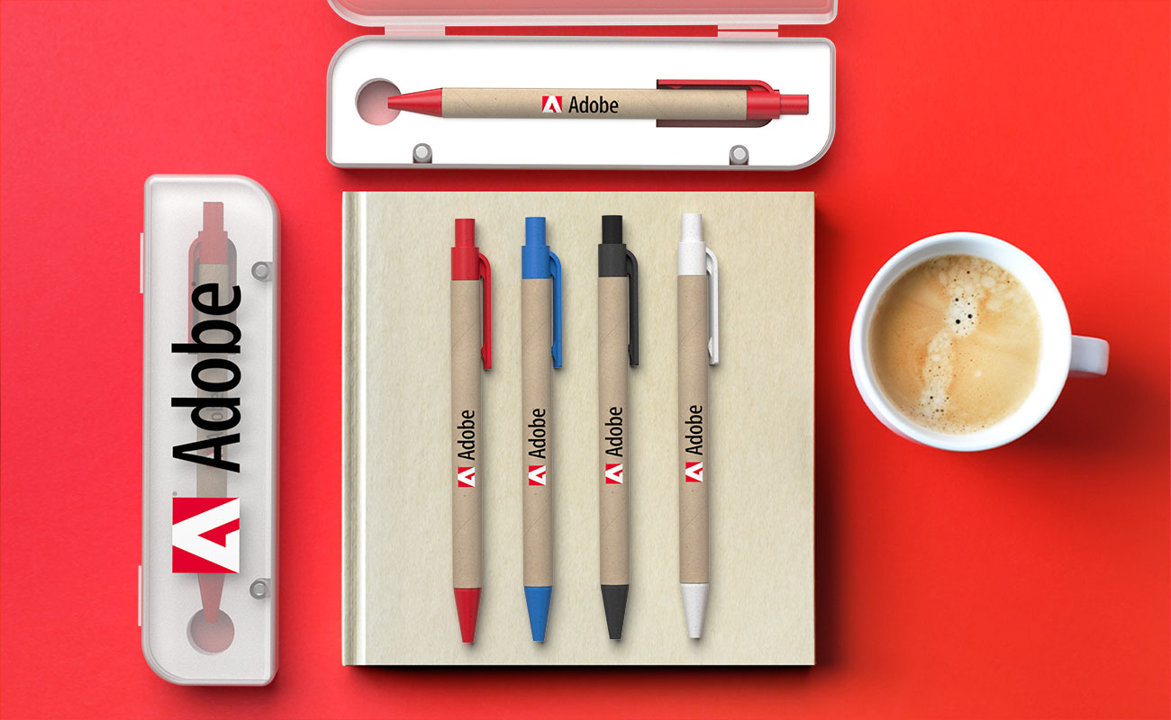 Ditto - Stylos personnalisés en carton recyclé gallery thumbnail