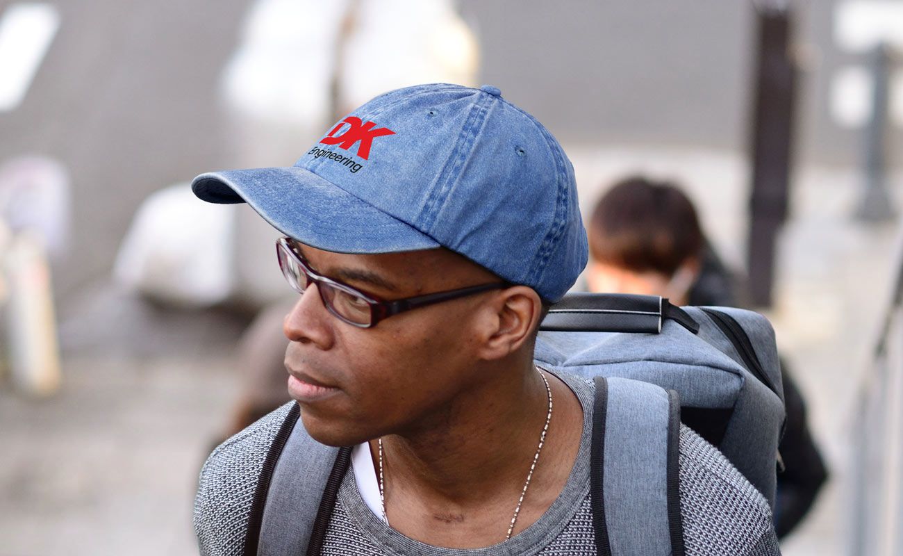 Drift - Casquettes en denim délavé avec logo gallery thumbnail