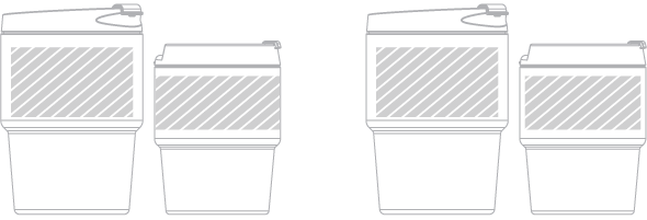 Tasse de voyage Sérigraphie