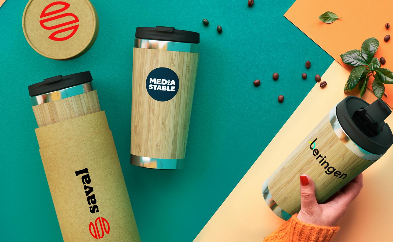 EcoSip - Tasses de voyage promotionnelles 