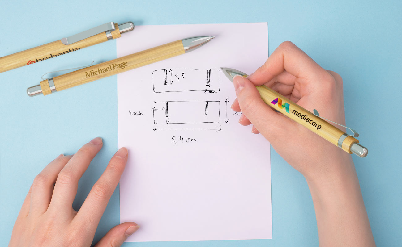 Essence - Stylos en bambou objets publicitaires gallery thumbnail