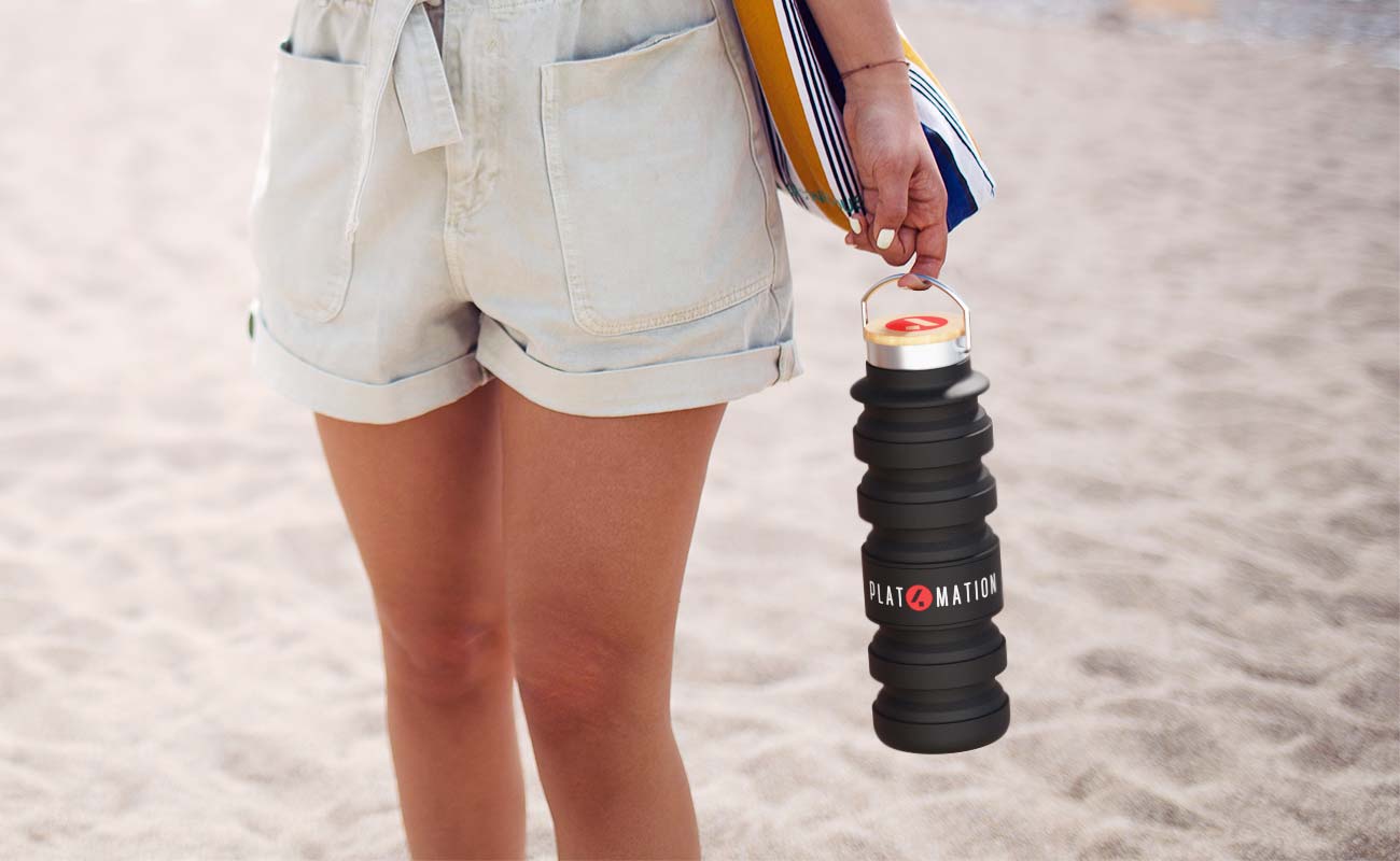 Flexi - Gourde Compressible Personnalisée Objets Publicitaires gallery thumbnail