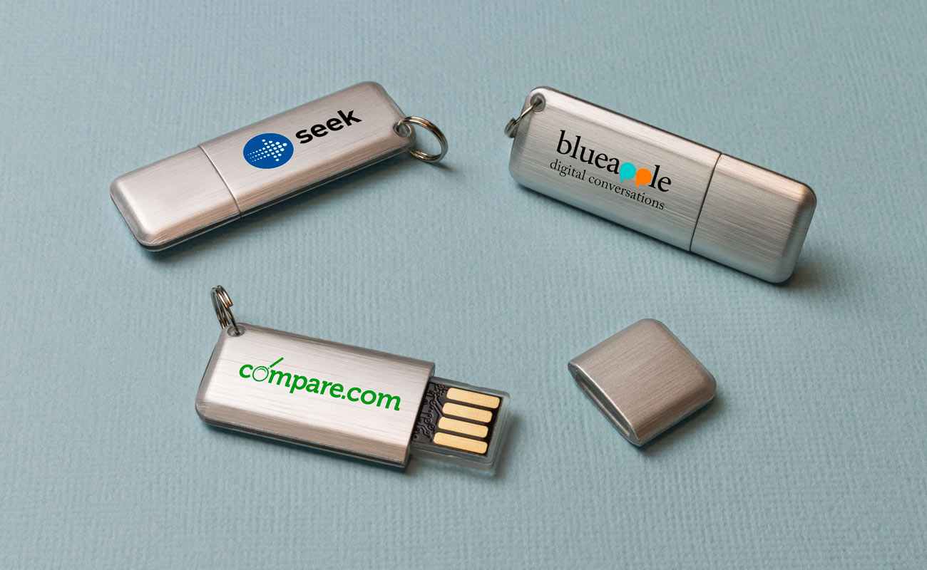 Halo - Clé USB personnalisable avec LED gallery thumbnail