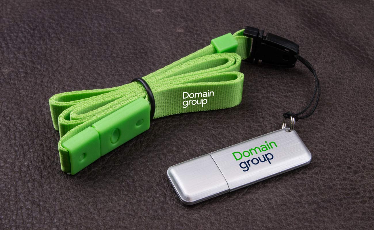 Halo - USB personnalisée avec LED gallery thumbnail