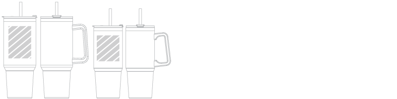 Tasse de voyage Sérigraphie Tasse de voyage Sérigraphie