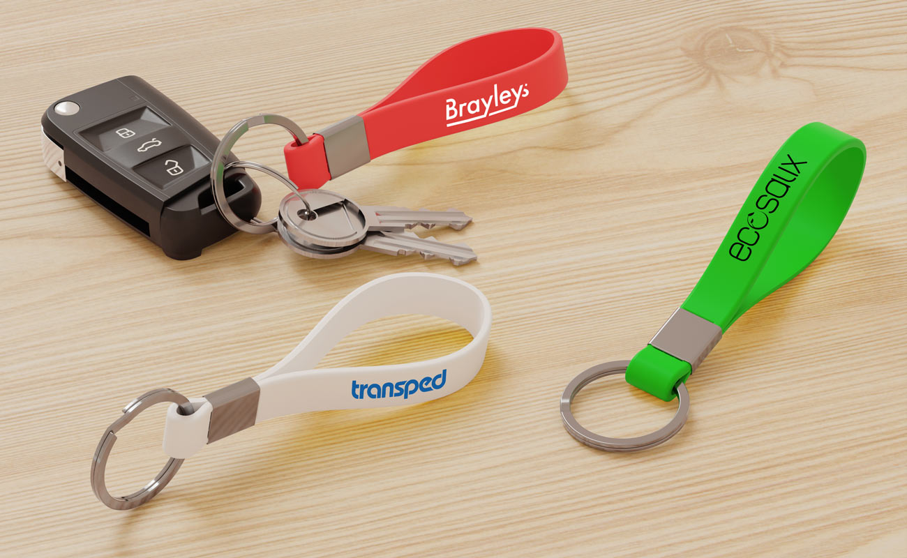 Jangle - Porte-clés en silicone promotionnels gallery thumbnail