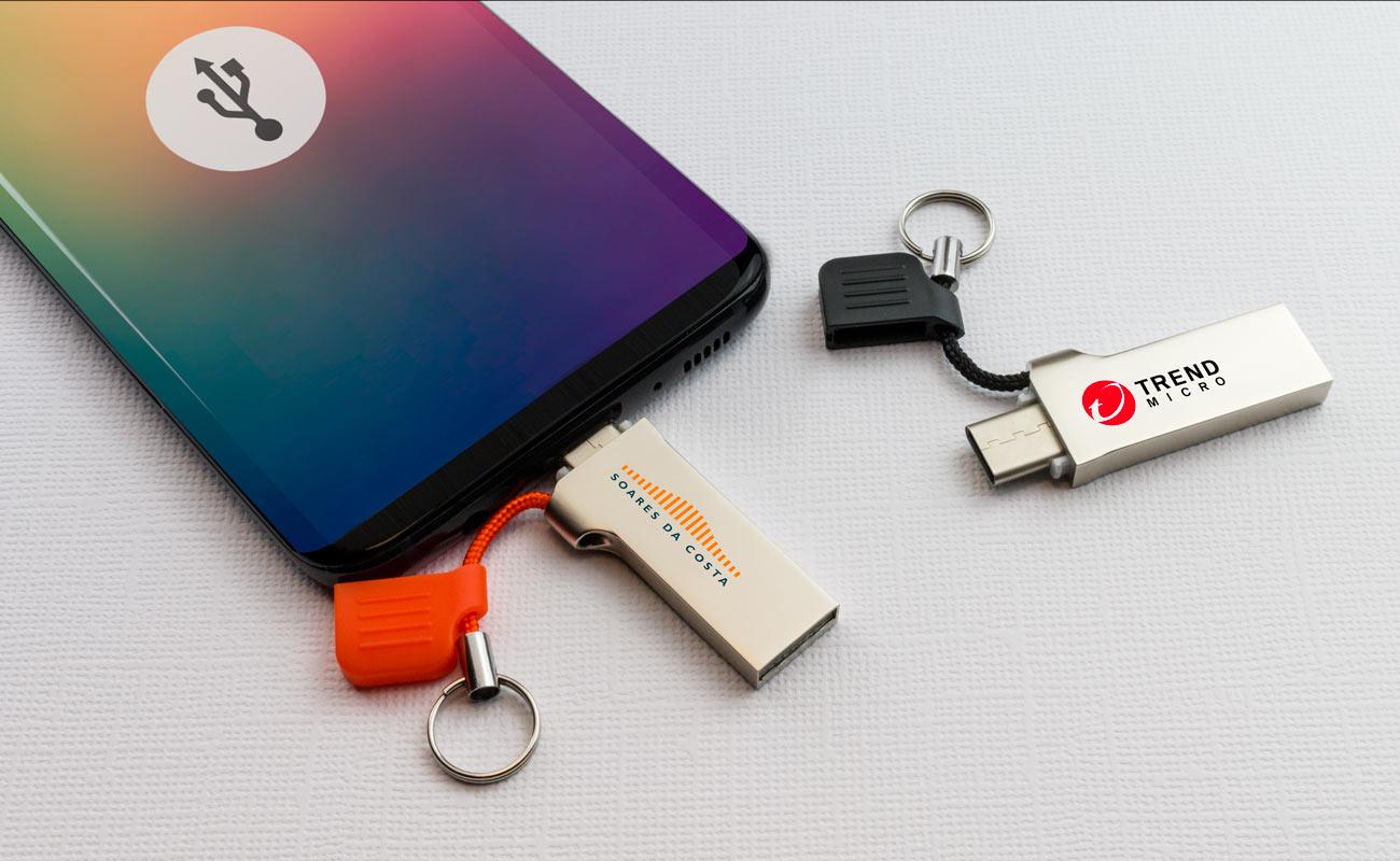 Lynx - Clés USB-C avec Logo gallery thumbnail
