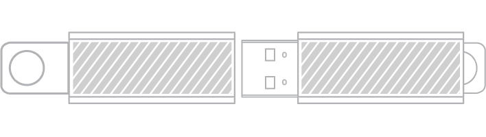Clé USB Sérigraphie