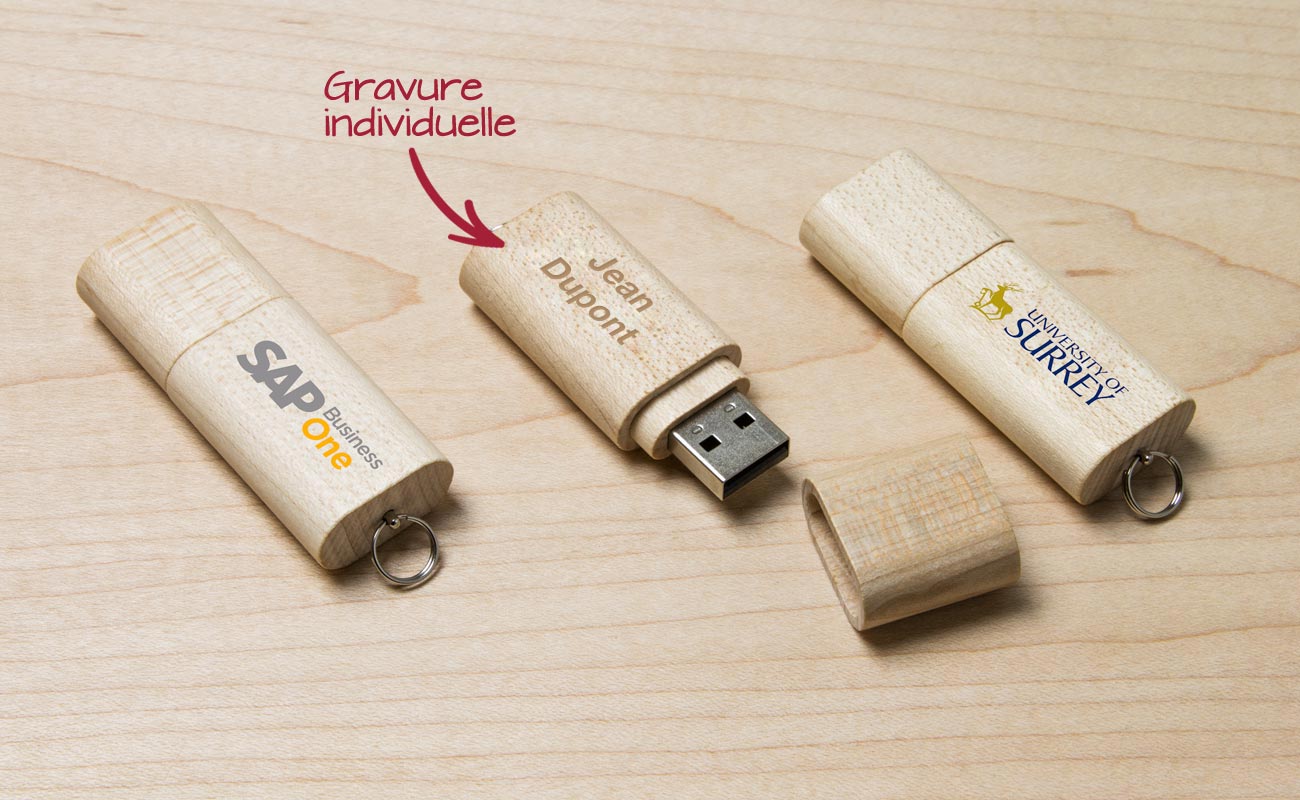 Nature - Cles USB Bois