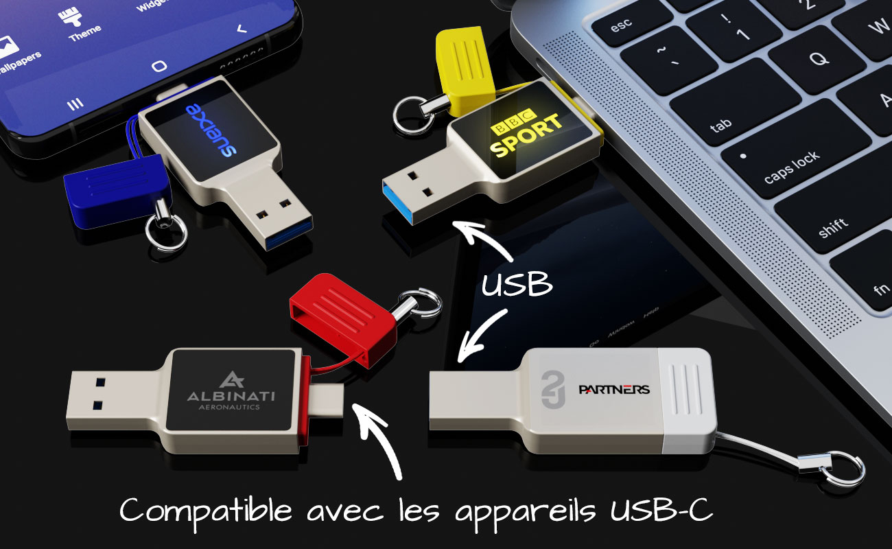 Neon - Clé USB Personnalisée