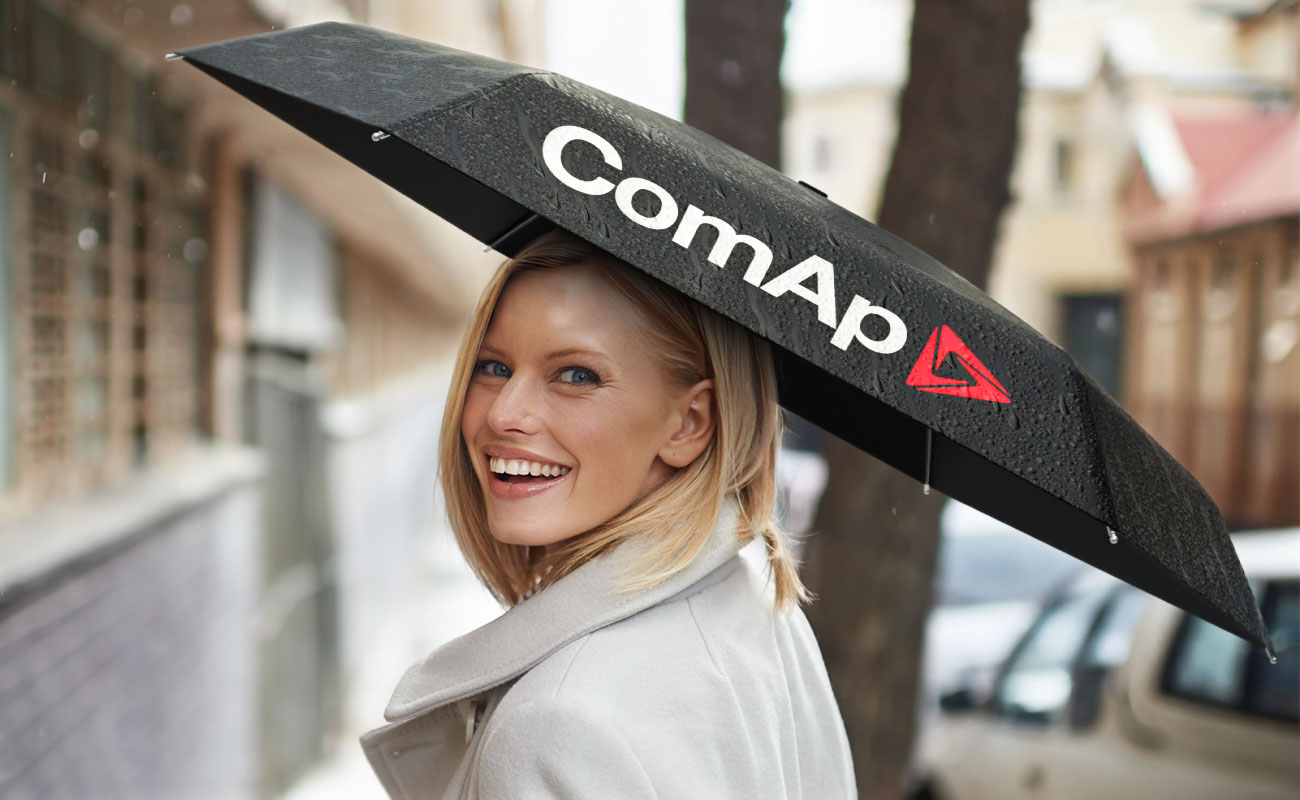 RainHalo - Parapluies personnalisés avec logo gallery thumbnail