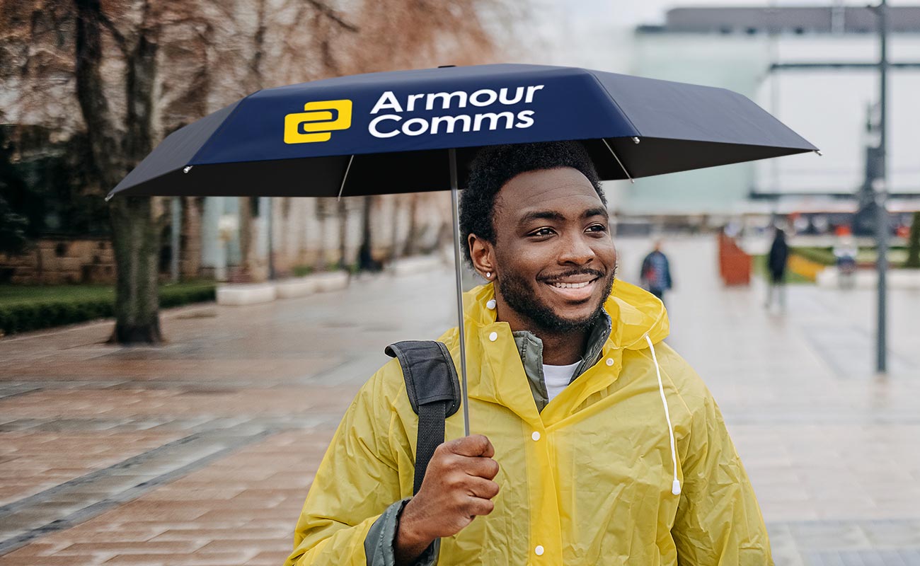 RainHalo - Parapluies publicitaires avec logo gallery thumbnail