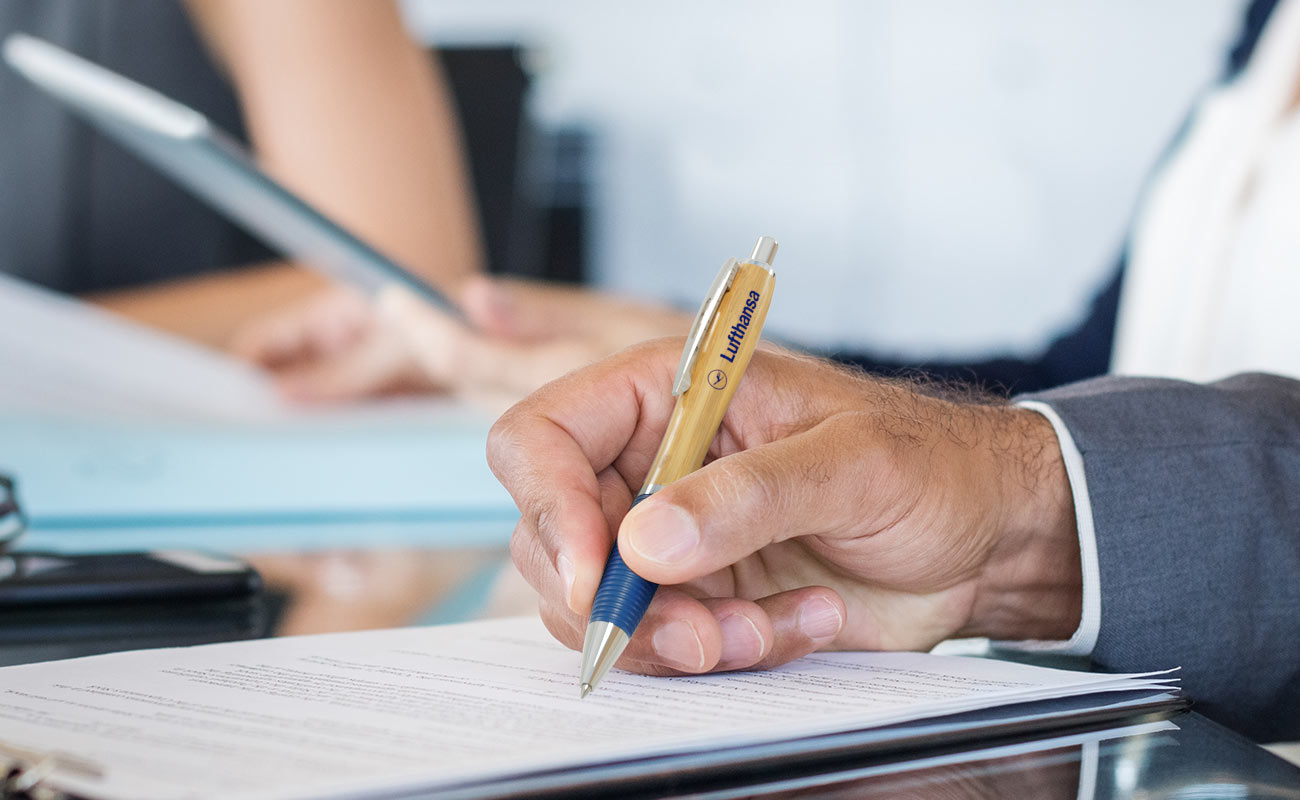 Ridge - Stylos en bambou personnalisables gallery thumbnail