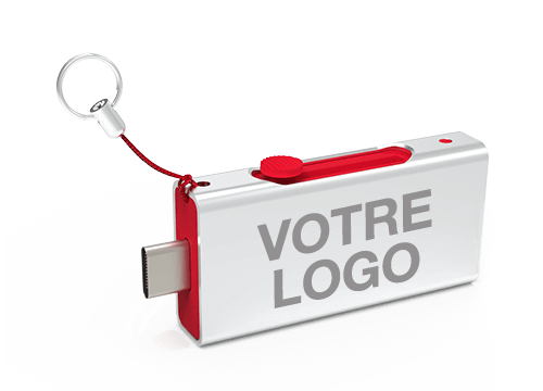 Slide - Clef USB-C Personnalisée