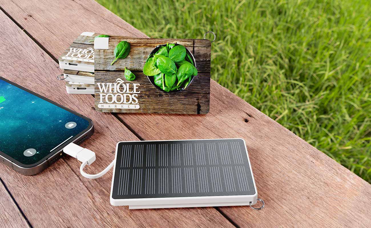 Solar Card - Chargeur Solaire Portable personnalisé gallery thumbnail