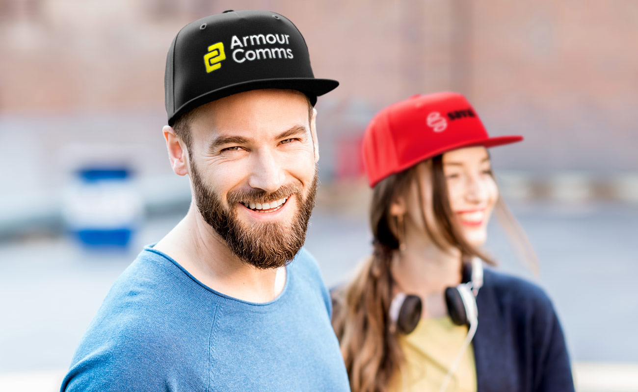 Super - Casquettes imprimées avec logo gallery thumbnail