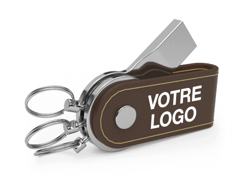 Swift - Clé USB Cuir Blanc Swift - Clé USB Cuir Blanc