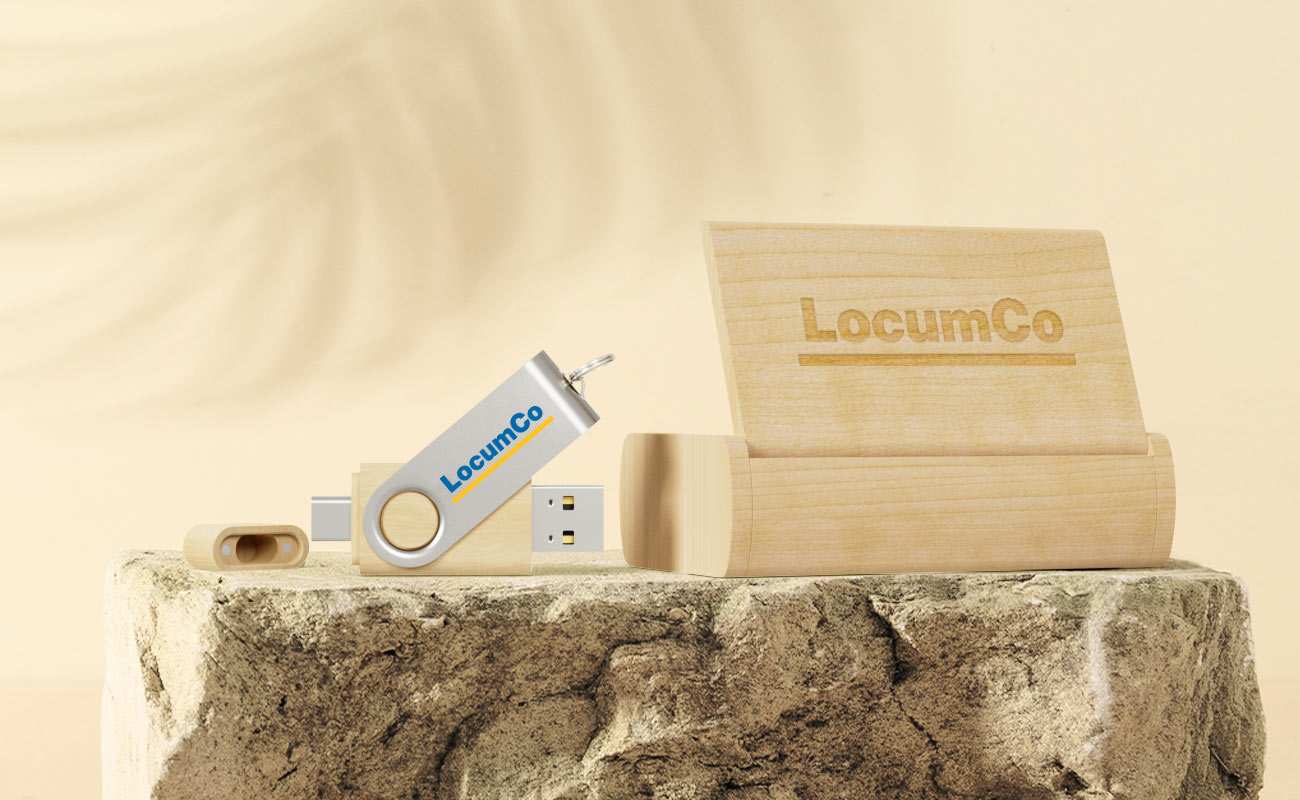 Twister Go Wood - Cles USB-C Personnalisées gallery thumbnail