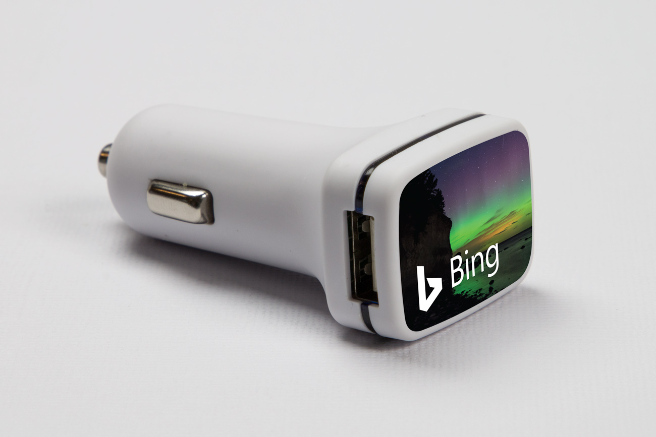 Vista - Adaptateur USB Voiture Personnalisé avec Logo gallery thumbnail