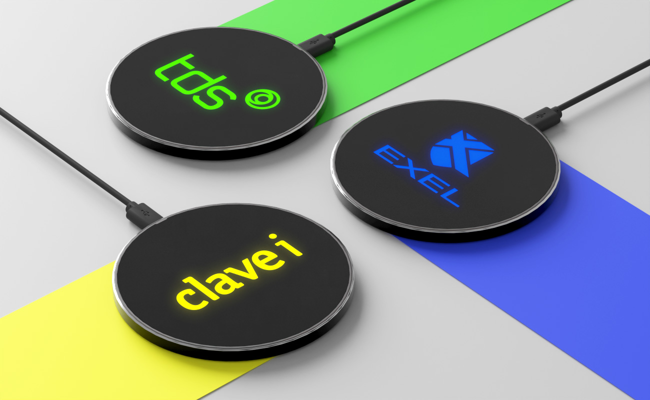 Vivid - Chargeur Sans Fil Personnalisable Pas Cher gallery thumbnail