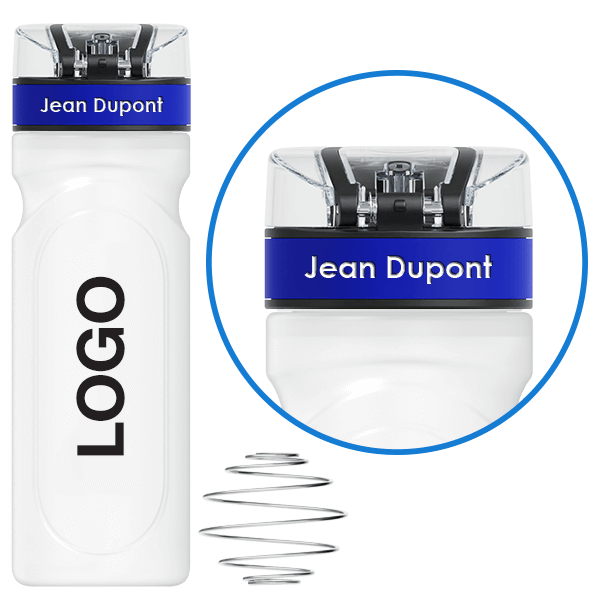 Shaker Dénomination individuelle (contraste de silicone) Shaker Dénomination individuelle (contraste de silicone)