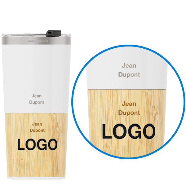 Metro Bamboo Gravure individuelle Metro Bamboo Gravure individuelle